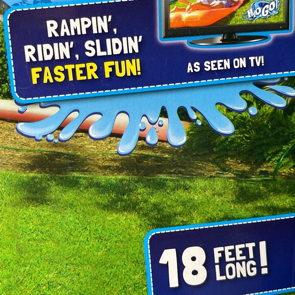 H2O Go Aqua Ramp 18’ Triple Slide New in box - Picture 6 of 6